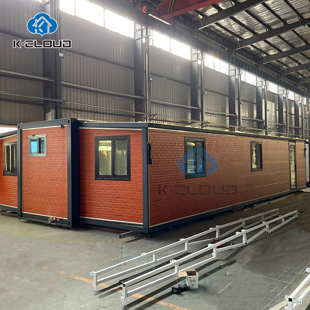 30Ft Australia Granny Flat Prefabricated Homes 20Ft 40Ft Folding Living Prefab Villa Foldable Expandable Container House