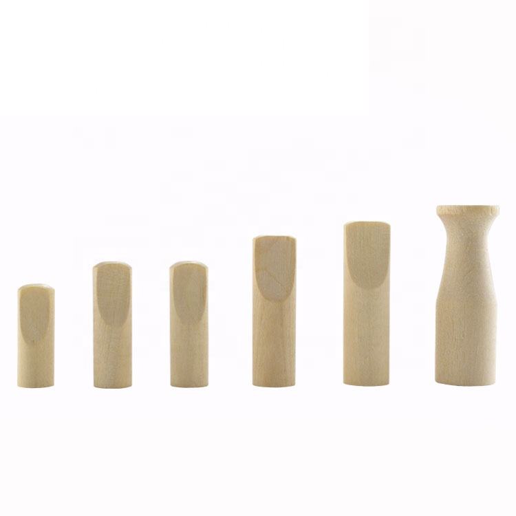 XJ002 Customized wooden smoking accessories 8/9/10/11/12mm wooden cigar head/tray/top/cigar filter