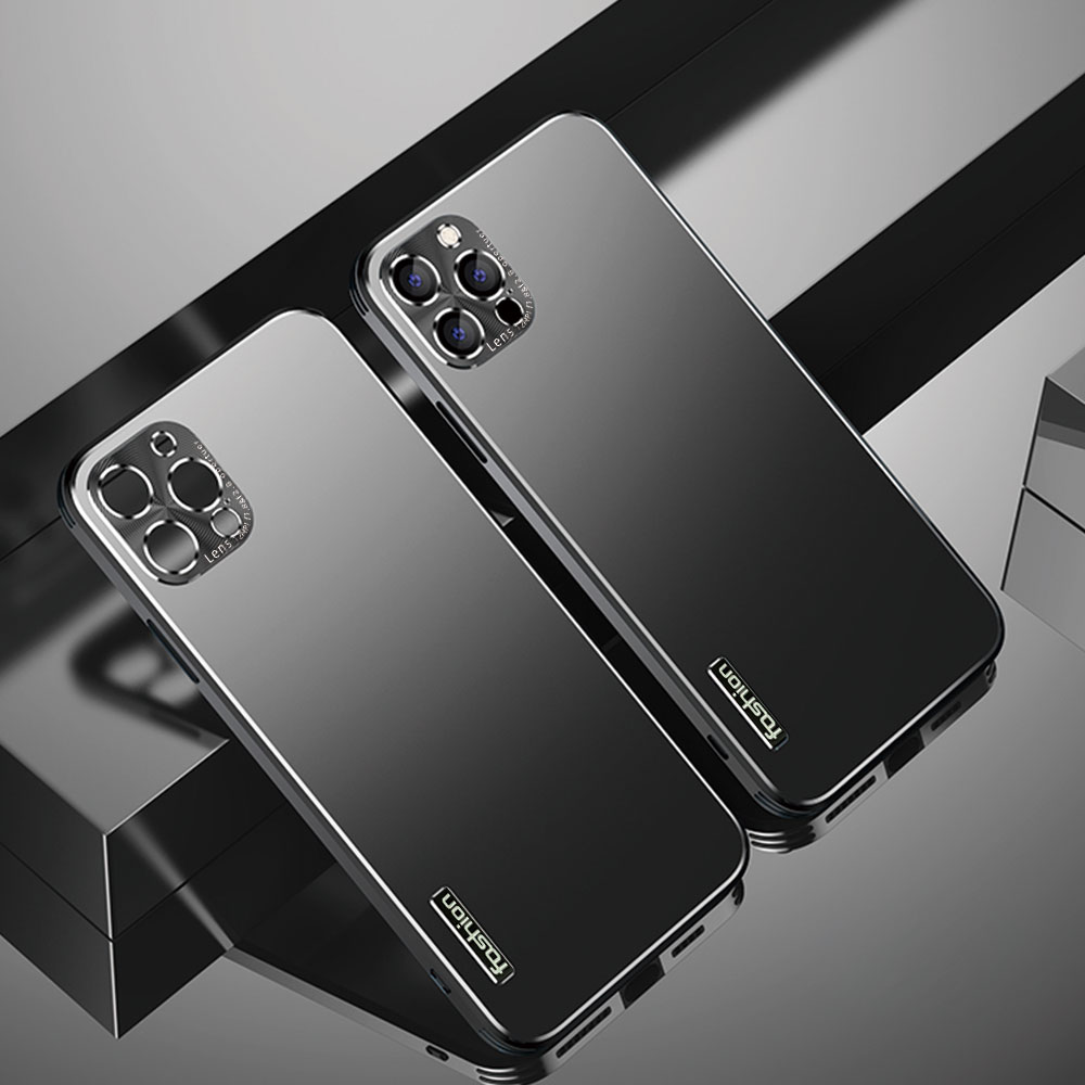 Сверхмощный ударопрочный защитный чехол из алюминиевого сплава для iPhone 7 8 Plus XS XR 11 12 Pro Max 12 mini