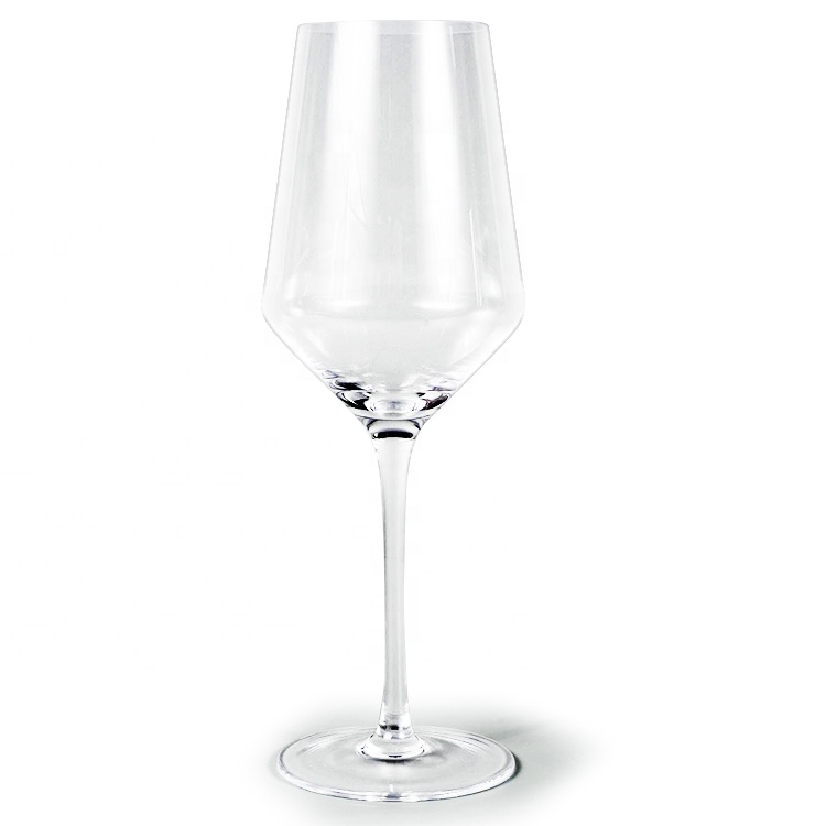 Wholesale Wine Glass and Champagne Glasses Lead Free Crystal Glass Burgundy Goblet