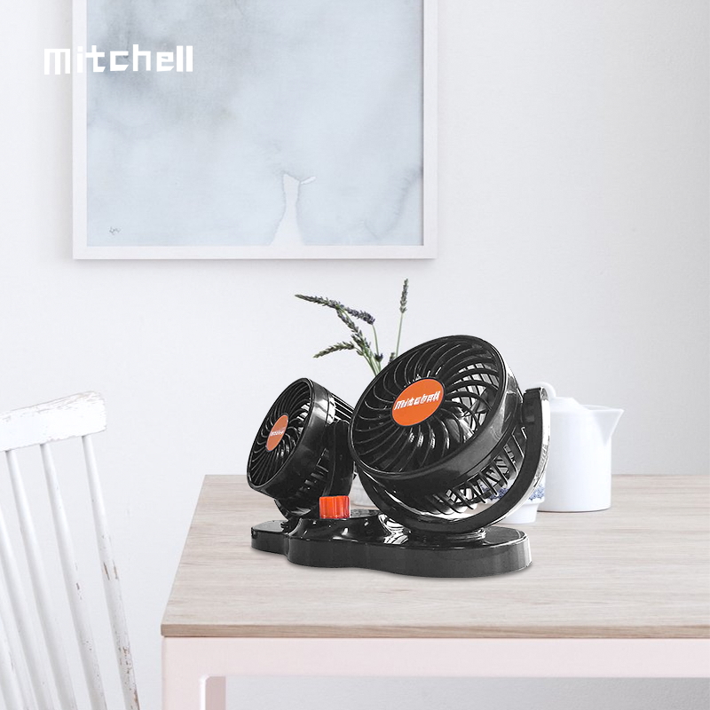 MITCHELL Новый DC 12v 24 Вольт 6-дюймовый прикуривателя с двумя скоростями воздушного охладителя Электрический мини вентилятор охлаждения настольная лампа автомобиля вентилятор
