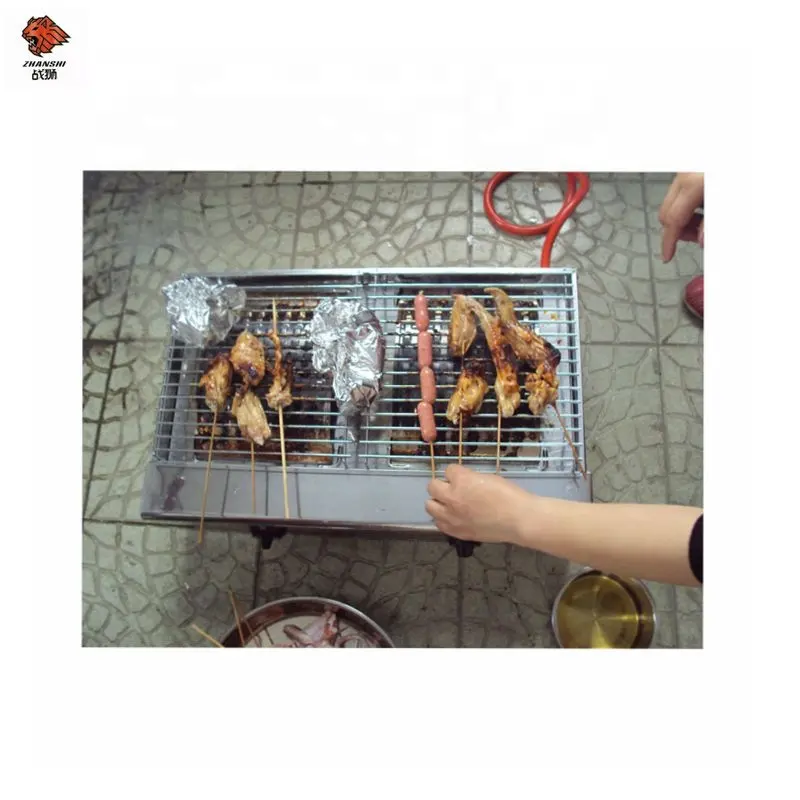 Gas Oven Outdoor Hot Selling Gas Grill Smokeless Oven Outdoor Stainless Steel Barbecue Grill For Wholesale With 2 Gas Burner