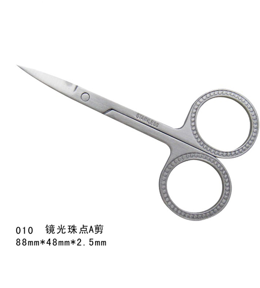 Wholesale high grade best cuticle manicure scissors for eyebrow eyelash nail