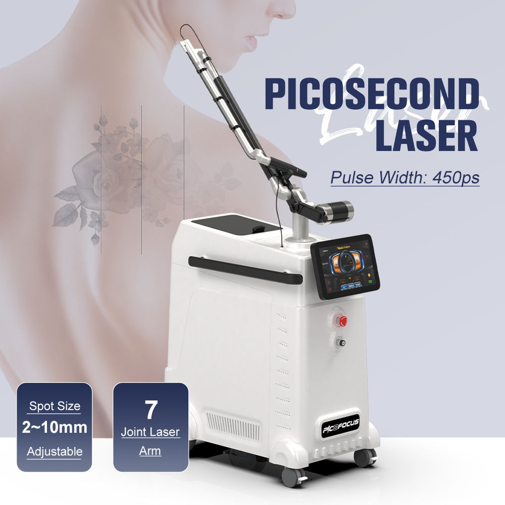 Hot Selling Picosecond Pico Laser Tattoo Removal Machine With Carbon Peel Pico Lazer