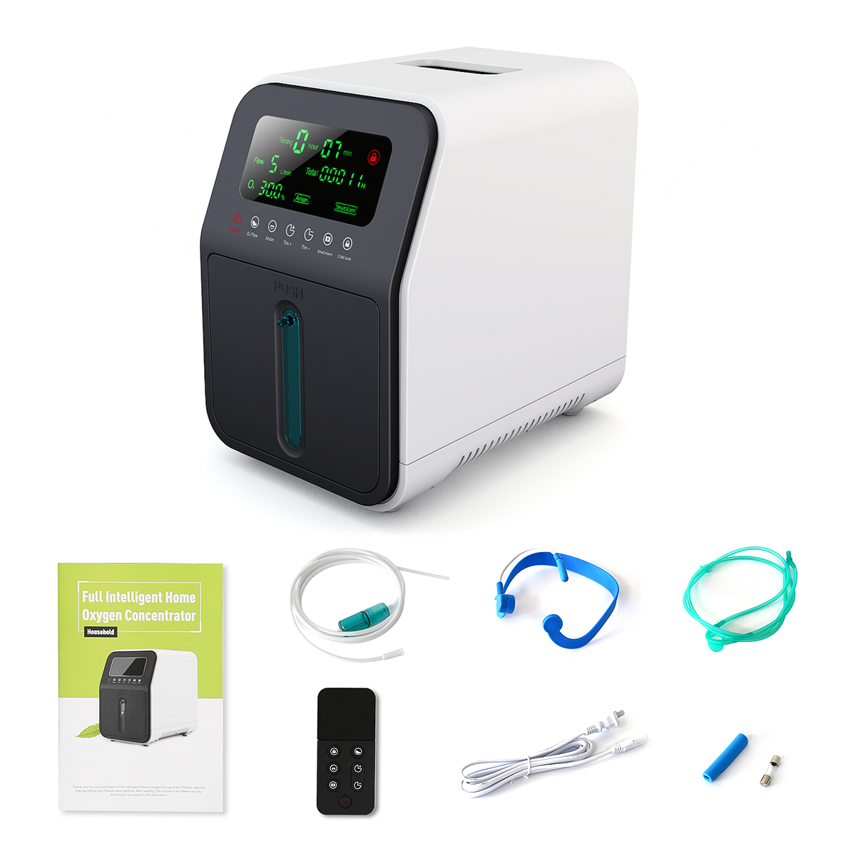 Household Portable 1-5L Oxygen Generator Home Use Oxygen Concentrator