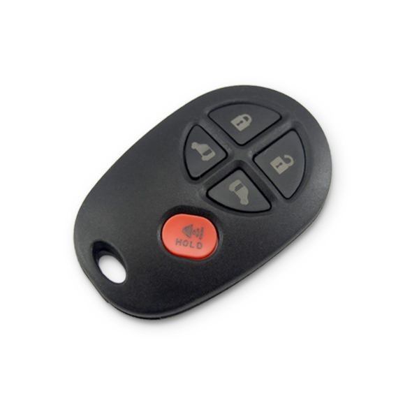 Locksmith Supplies 5 Button Remote Casing Blank Shell Universal Car Smart Key for Toyota