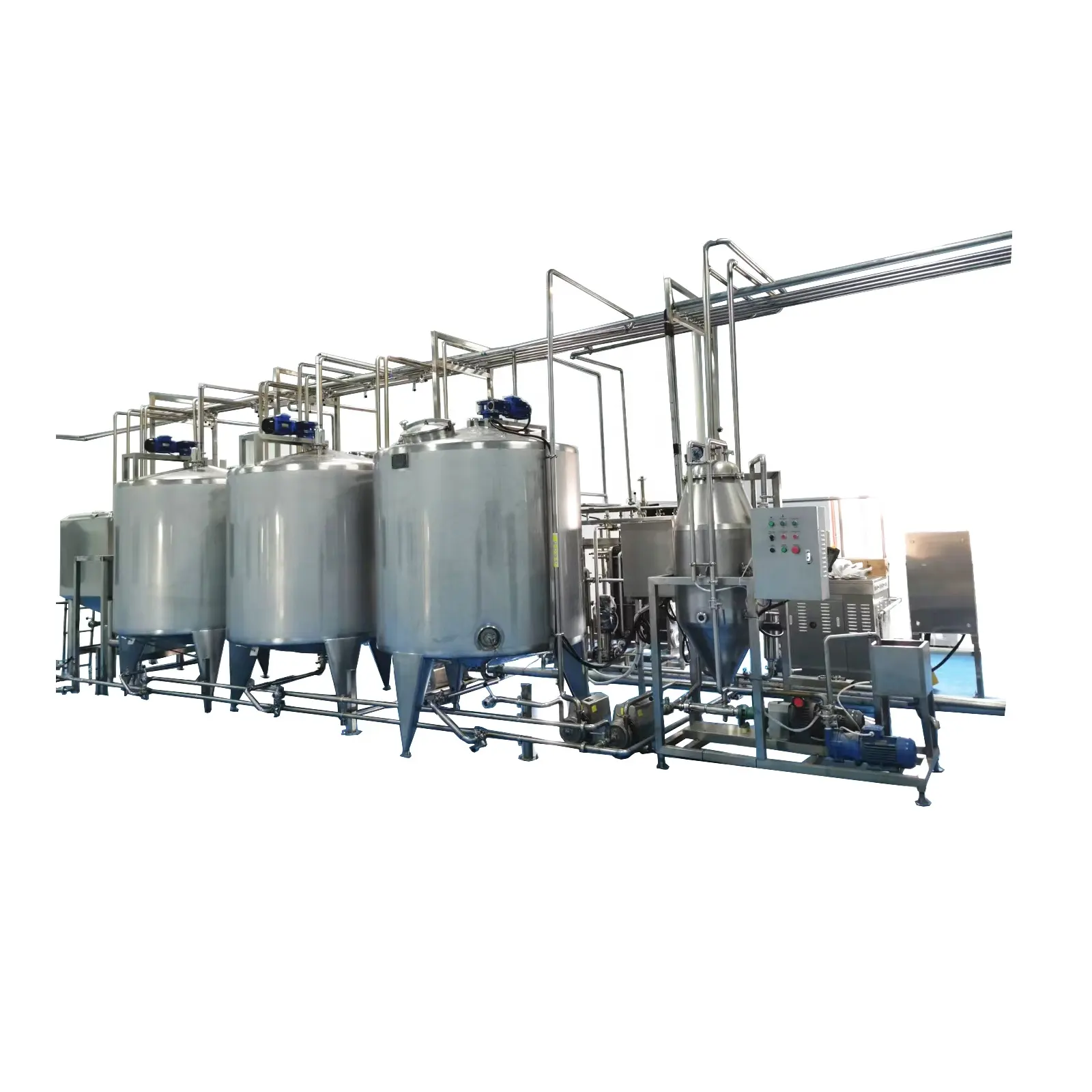 High Efficiency Dairy Making Processing Machine Milk Production Line Turnkey Project