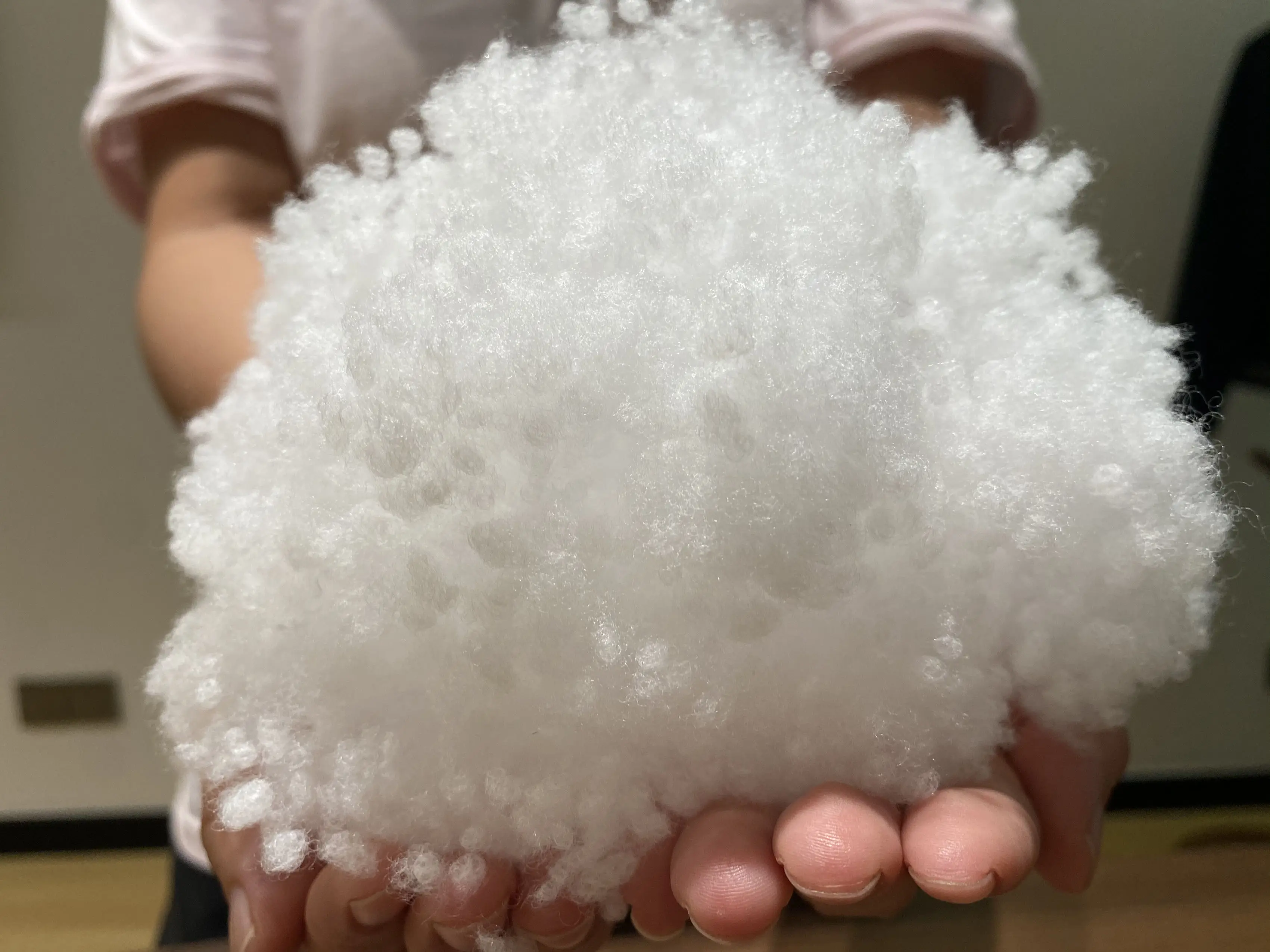Polyester staple fiber for filling toys with oeko tex