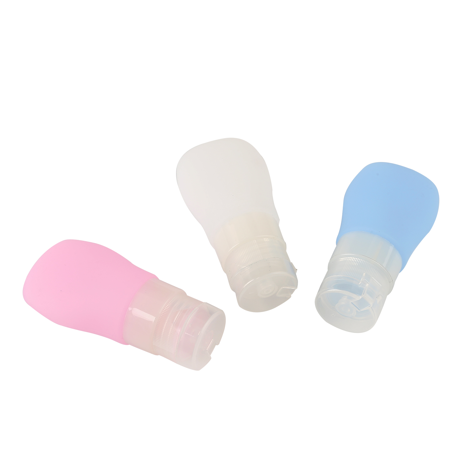 Travel Portable Clear silicone Bottle Cosmetic bottles