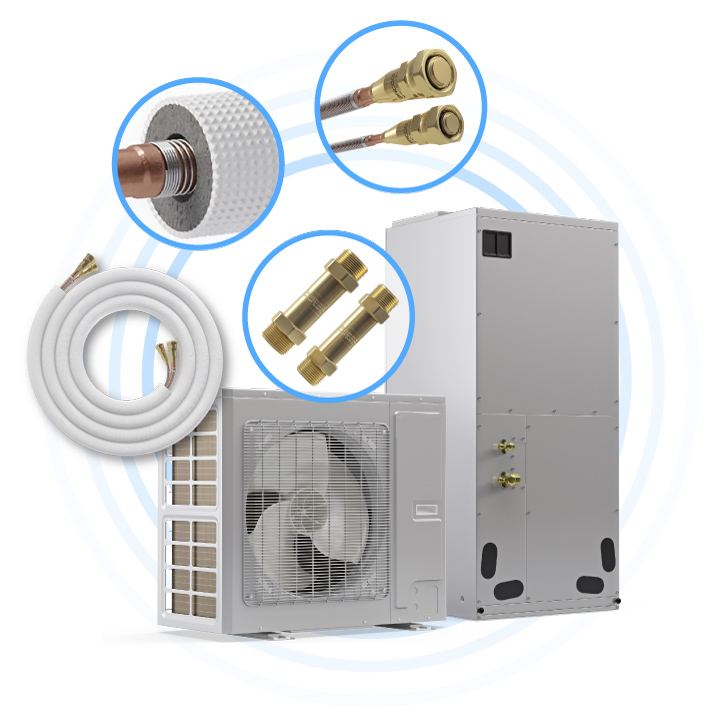 Внутренняя установка 24000btu инверторная система кондиционирования dc vrf Кондиционер