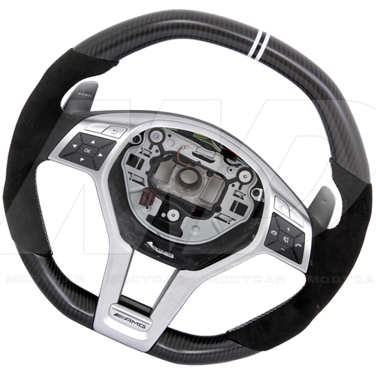 Руль из углеродного волокна для MERCEDES BENZ Cls класса W218 AMG Cls63, 2012-2016 гг.