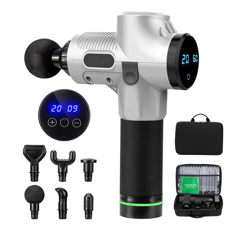Professional Hand Held Massager Exercise Muscle Deep Tissue Percussion 30 Speed Body Foot Massage Gun