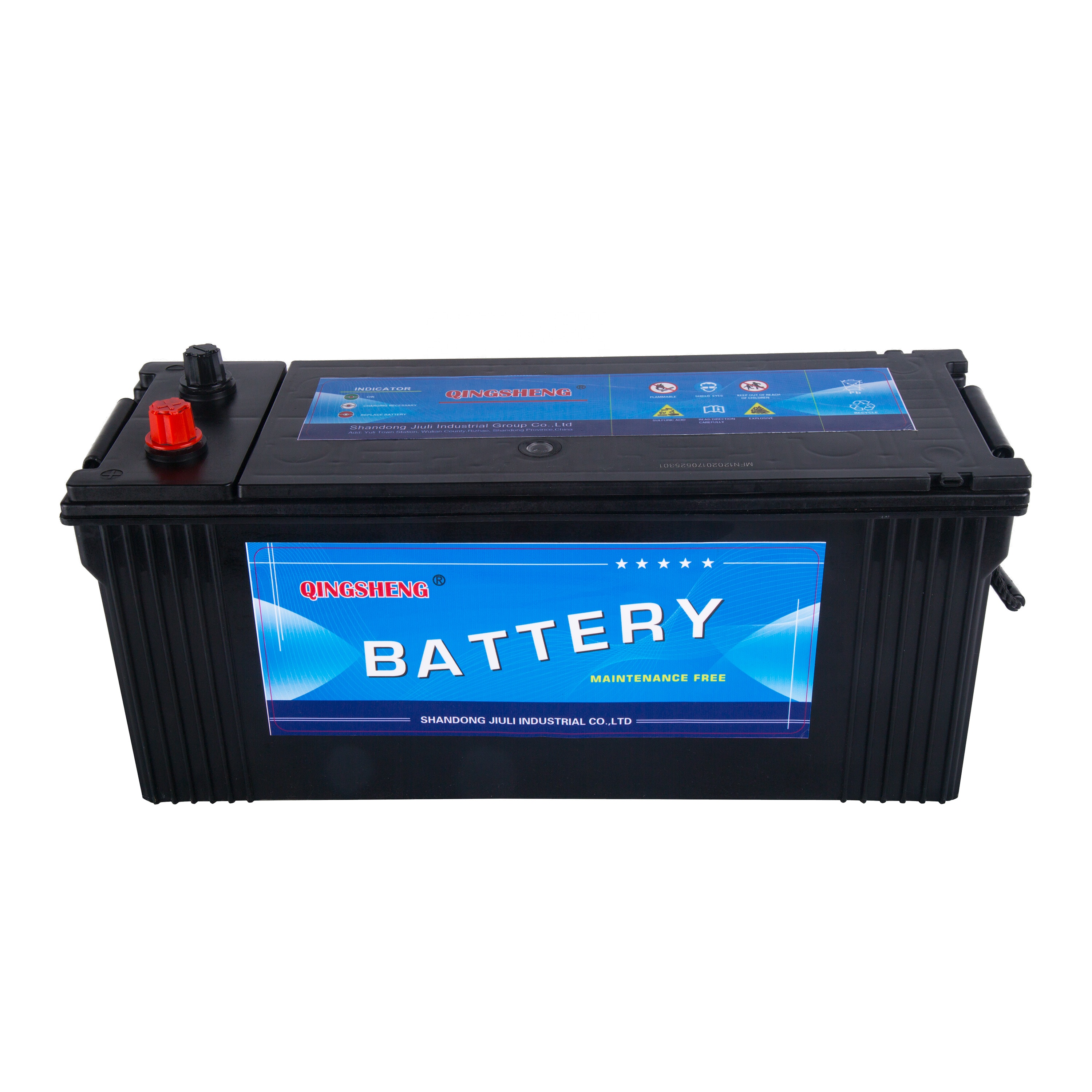 12V N180 Mf 180ah Maintenance Free Lead-Acid Car Auto Truck Battery
