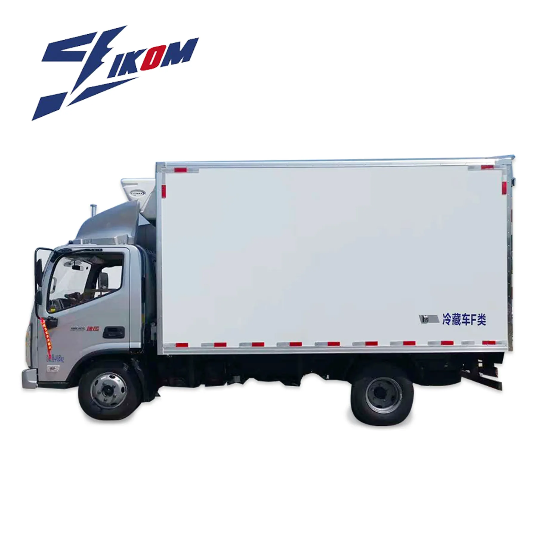 5 Tons Refrigerator Truck Freezer Cargo Van Truck Japan I-SUZU Hot Sale Refrigerated Truck For Export