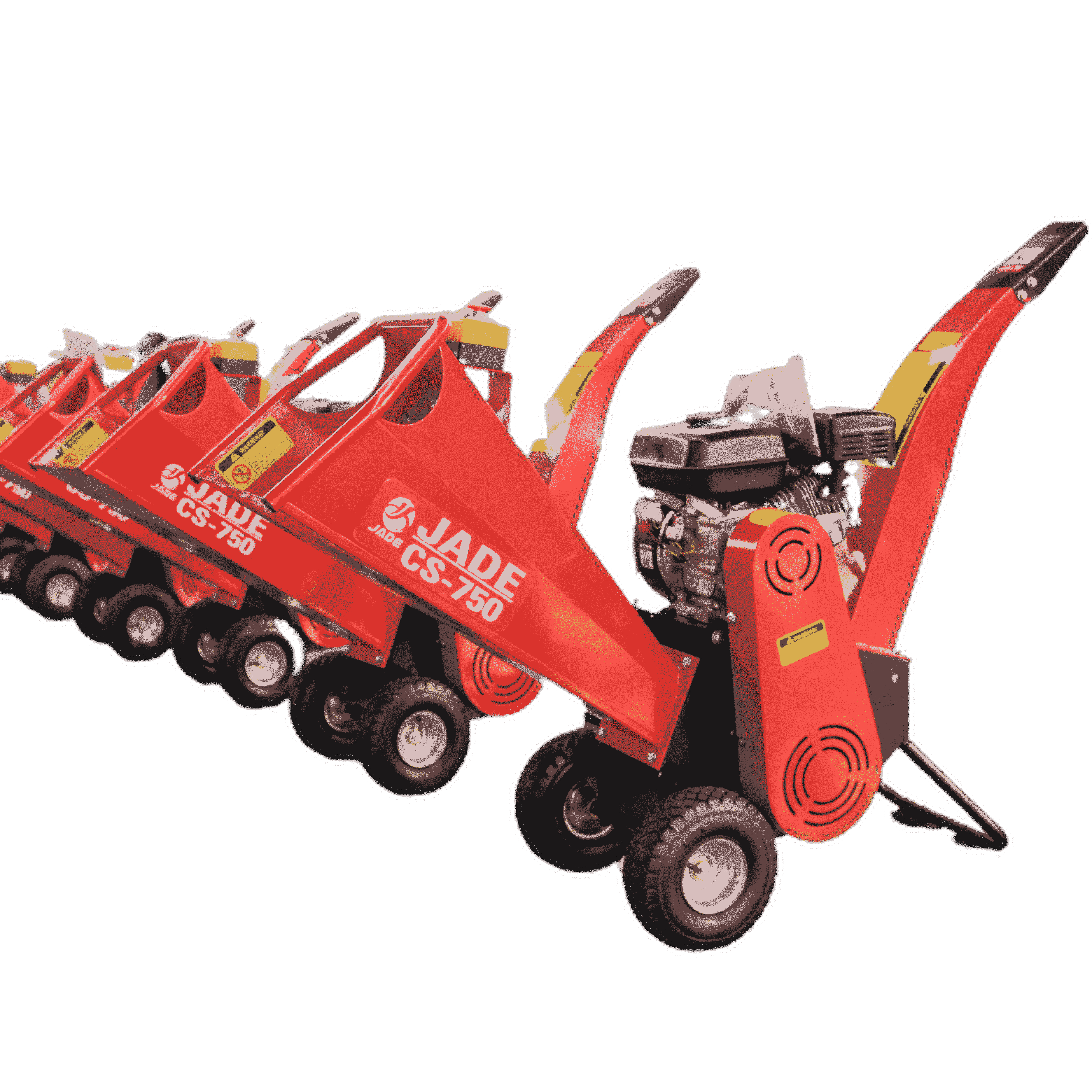 JADECS-750 6.5HP 212cc бензиновый двигатель, измельчитель древесины