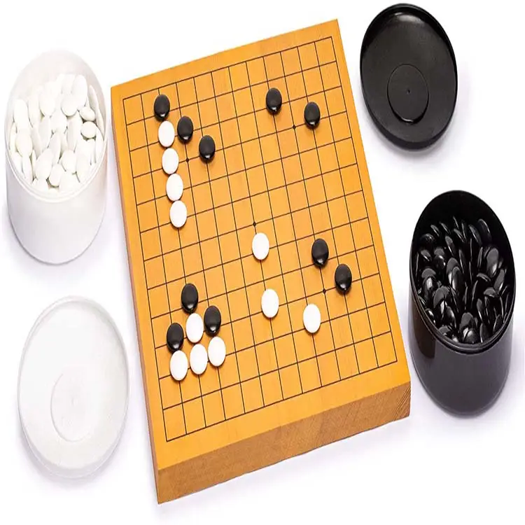 Доска Go Game Set с двойной выпуклой, меламиновые камни