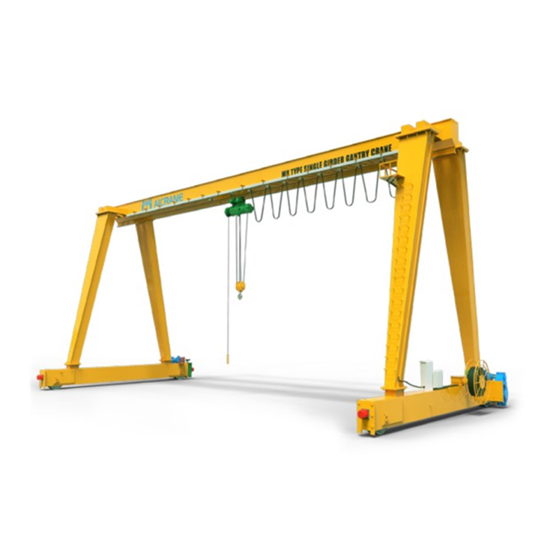 MH 10 ton 20 ton single girder gantry crane for sale