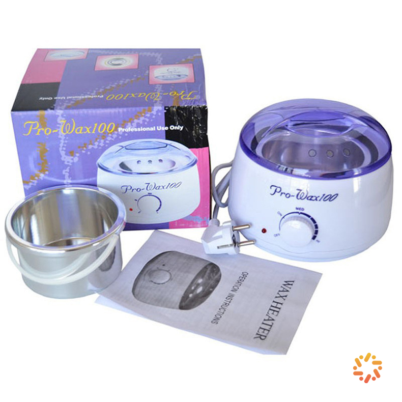 Factory supply customized wax kit paraffin wax heater machine wax beans warmer wooden spatula despenssor natural hair removal
