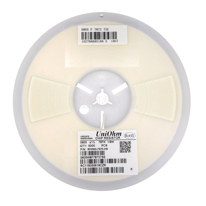 Сайту qxw плотной пленки SMD Резистор 0805 1% 787k Ohm SMD Резистор Комплект