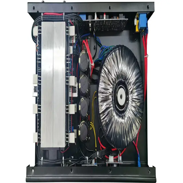 Professional pro amplifier Toroidal transformer power amplifier audio 2x1250W@8ohm , Power amplifier