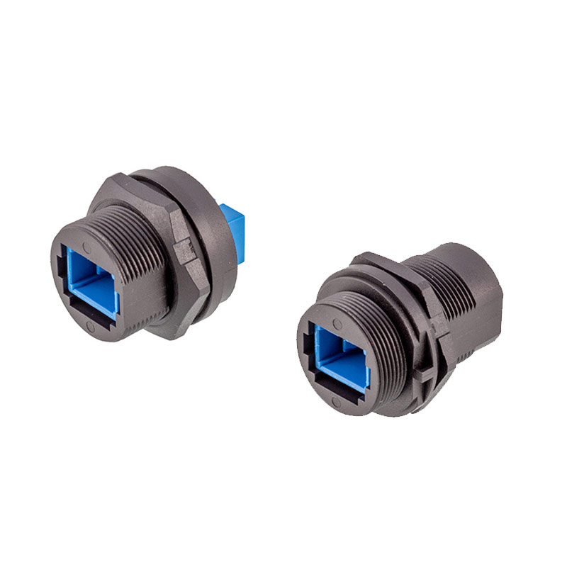 long-distance and high-performance data networking connector waterproof Optical fiber connector for outdoor use