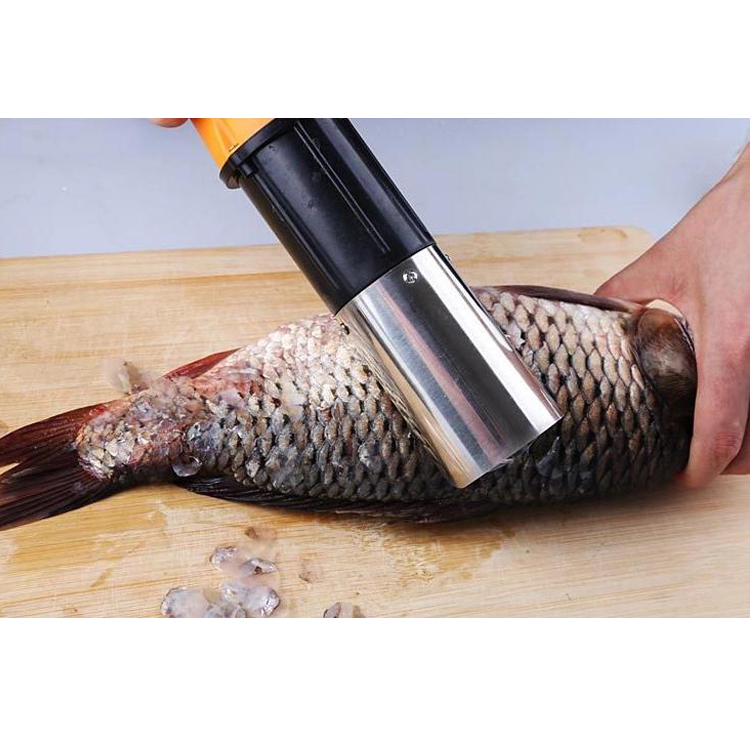 Horus Fast handheld battery electric fish scaler scraping scales remove machine with low MOQ