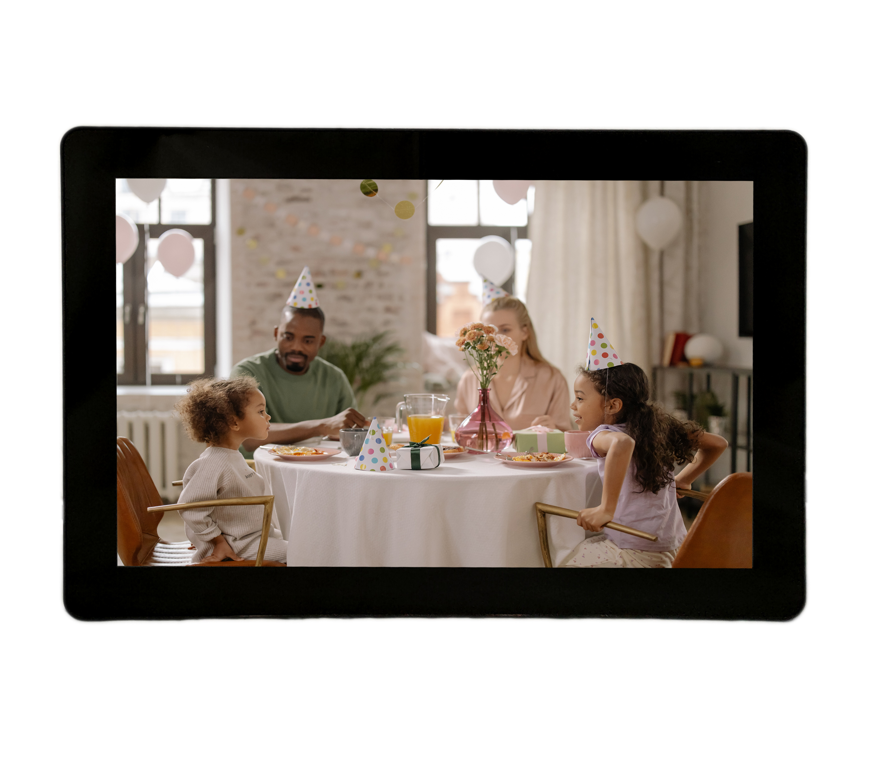 Сделано в Китае на фото и видео-цифровая фоторамка с поддержкой Wi-Fi камерой и сенсорным экраном с 13,3-дюймовый ЖК-экран высокой четкости