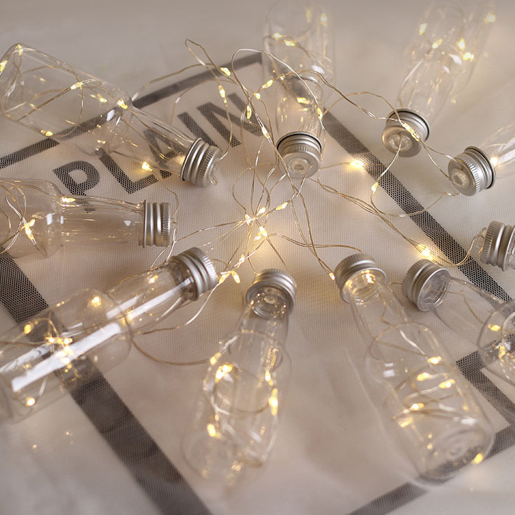Battery And Usb Fairy Lights String Wine Bottle Led String Table Light For Home