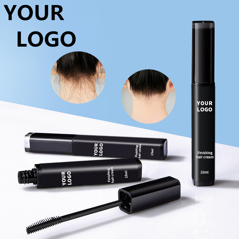 2021 Best Selling black Bottle 15ml Hair Styling Anti Fly Away Wand Slick Stick Private Label For Broken Hair