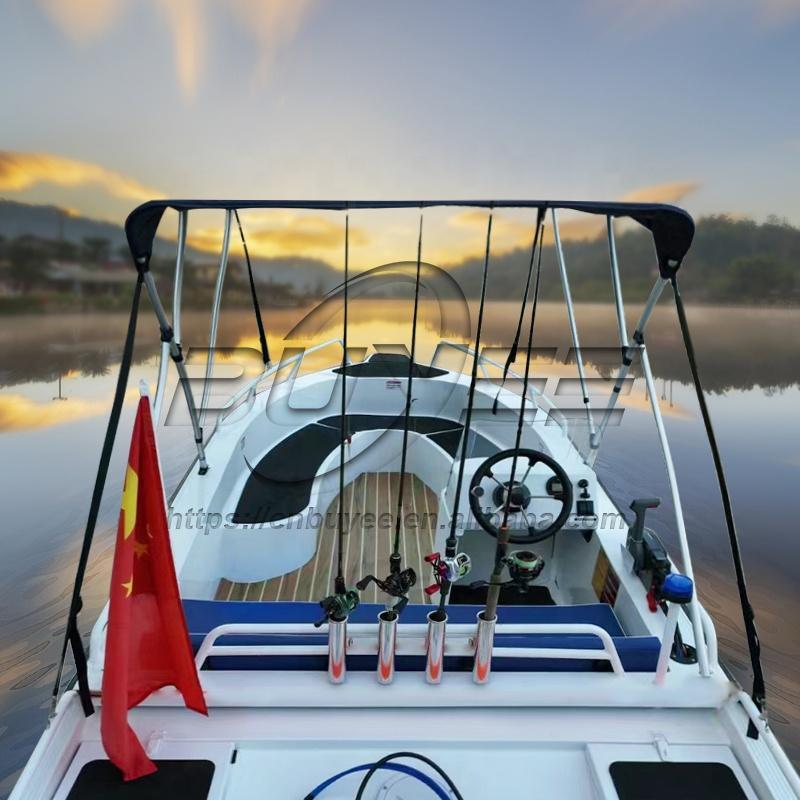 High Quality 14 Feet/4.2 Meters Aluminum Speed Boat 3-5 Persons Professional Fishing Speed Boat For Sale