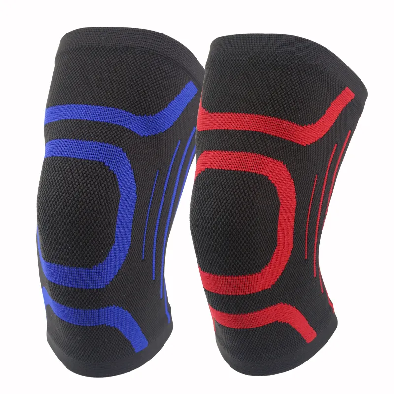 Waterproof Weaving Weight Lifting Post Volleyball Knee Pads Brace Knee Support