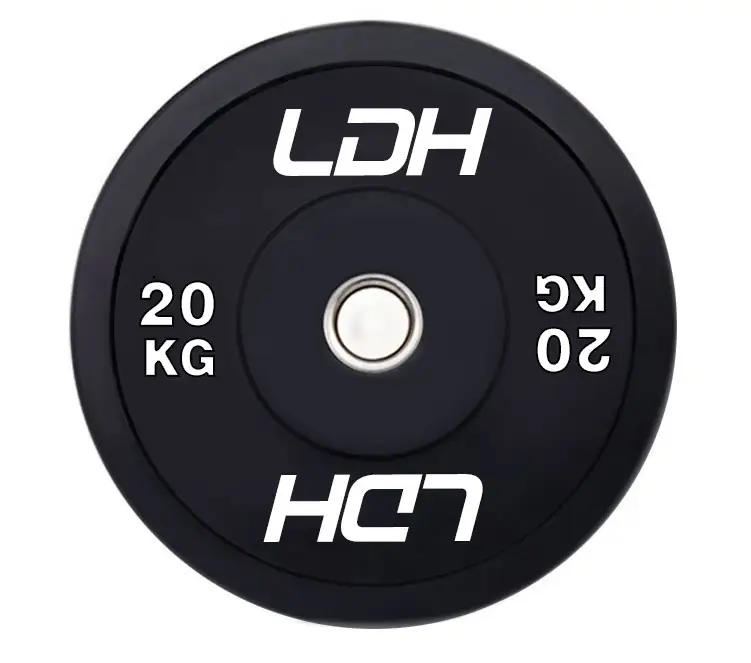 Gym Weight Plate Bumper LDH Weight Rubber Weight Plate Gym Weight Plate Bumper