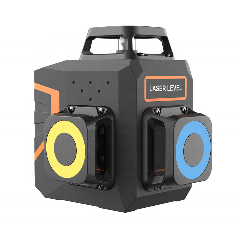 Self Leveling 3D Auto Laser Level, с возможностью поворота на 360 Degree Machine Tool, 12 Lines, Green Beam