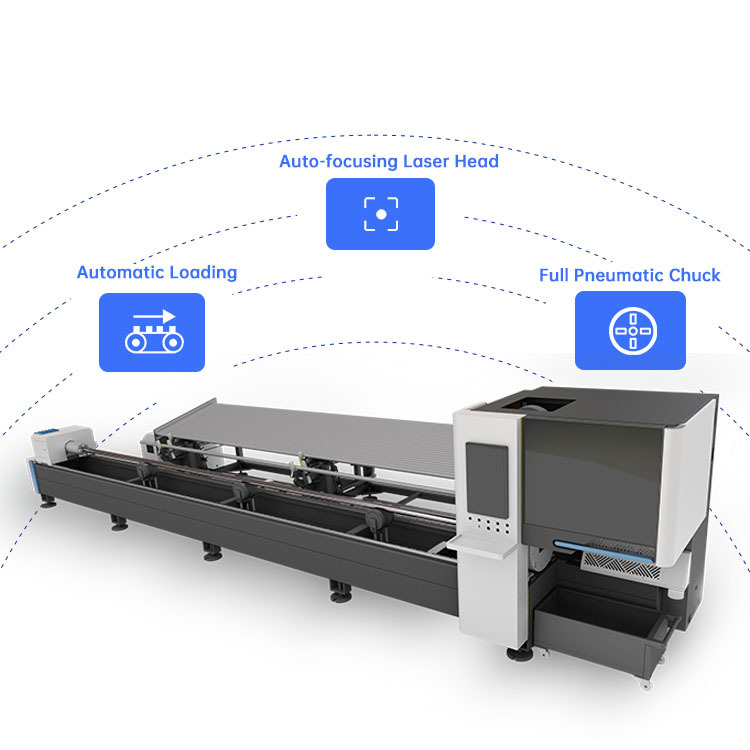 LX Laser/lazer Laser Cutting Equipment For Pipes And Tubes Cutting For Industrial Metal