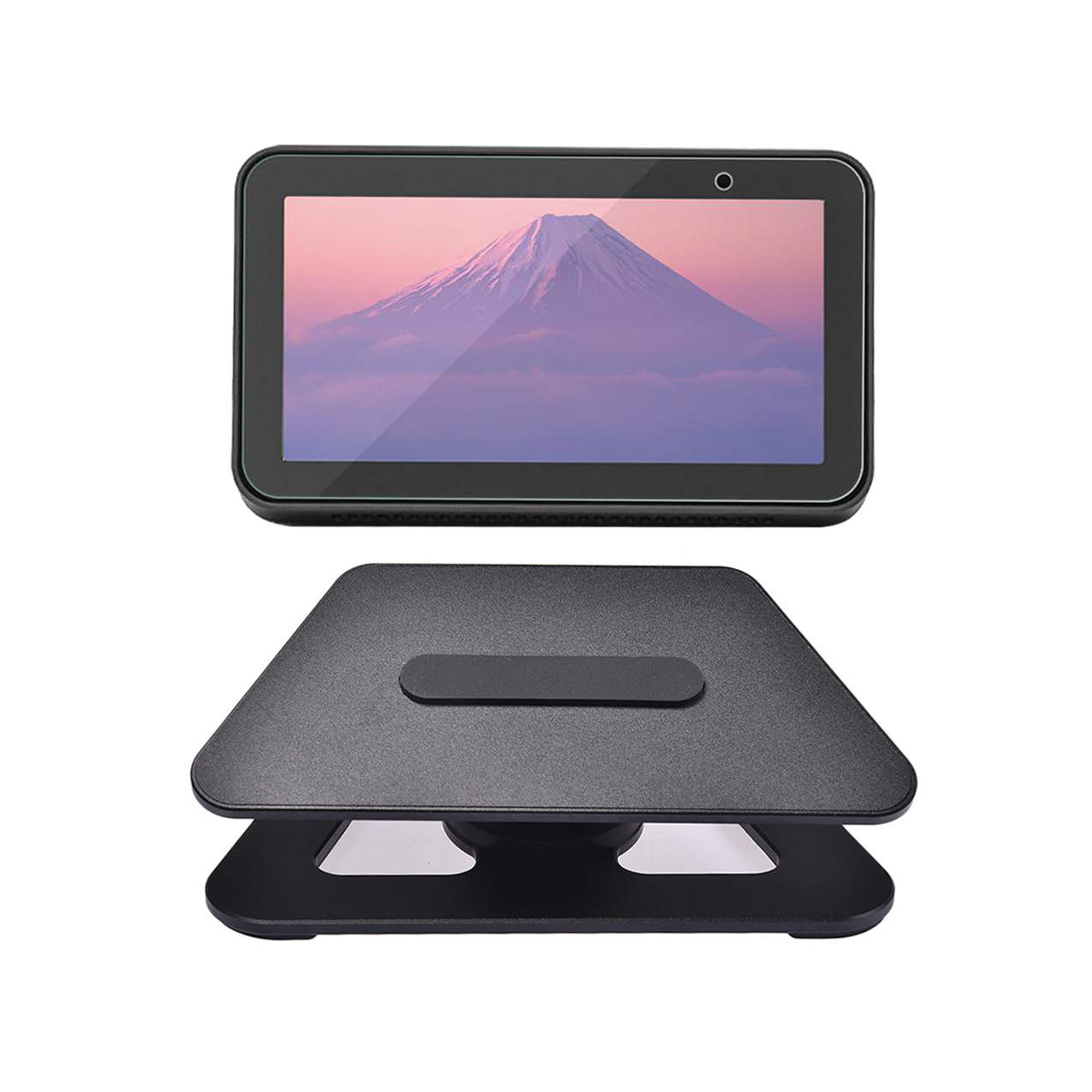 Регулируемая подставка для amazon echo show 8, вращающаяся на 360 градусов Магнитная подставка для умного дома, аксессуары