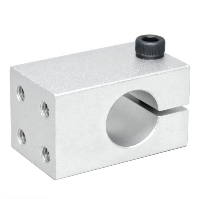 Single-Hole strut Clamps Parallel tapped Standard Pitch Pipe clamp Fixed Shelf Pillar Holder Prop Clamps