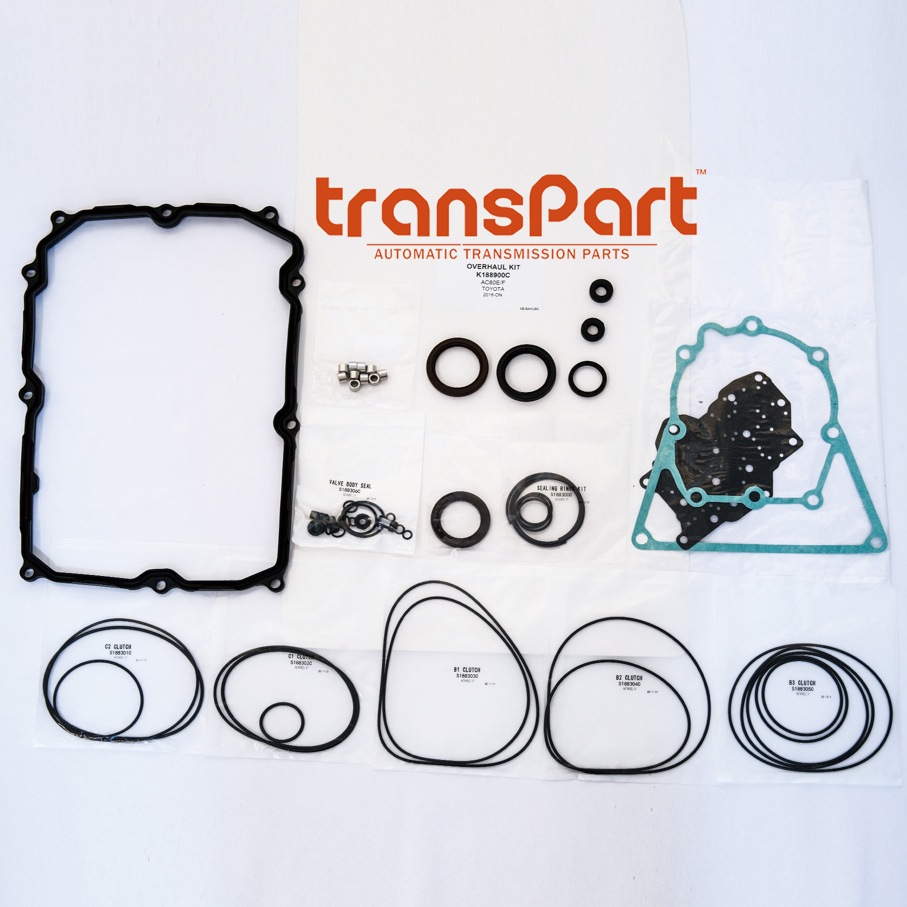 AC60E AC60F Automatic Transmission Gearbox Overhaul kit Seal Kit for TOYOTA Manufacturer Direct selling