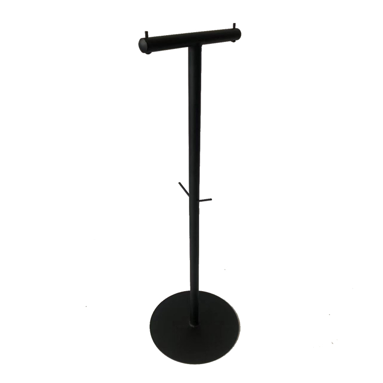 Creative Design Restaurant Coffee Shop Table Side Rack for Hanging Hat and Bag Restaurant Table Side Coat Rack