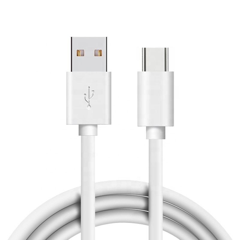 WIK-YT в наличии, ПВХ Универсальный 2A Micro Usb 4pin Type C для iPhone, зарядный кабель, белый