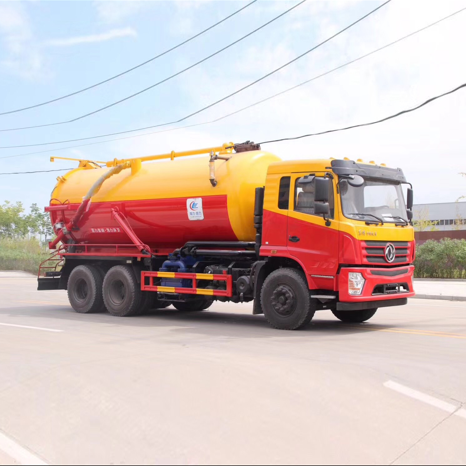 Dongfeng 6x4 грузовик для очистки и очистки сточных вод