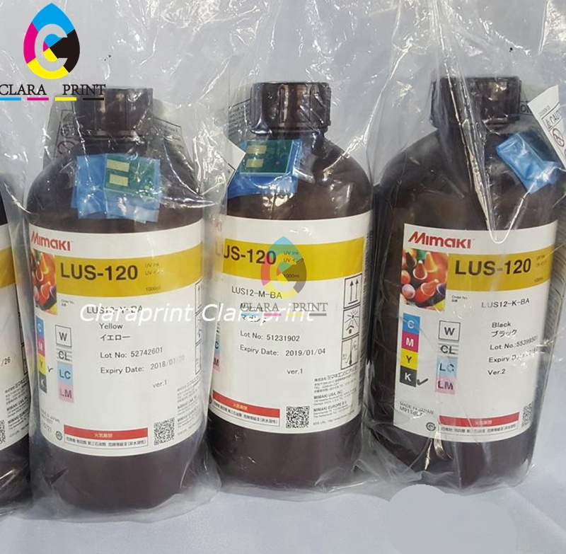 Оригинальные Mimaki LUS-120/LUS120 УФ чернила для Mimaki UJV и UJF принтеров 1л