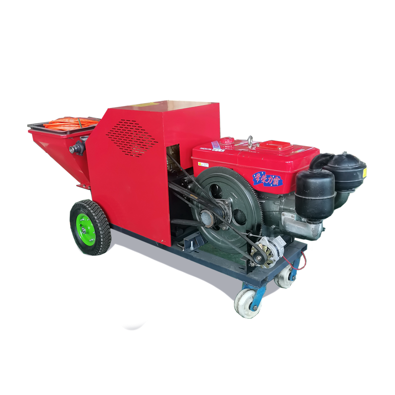 2021 new high-quality piston gypsum cement mortar spraying machine discount price