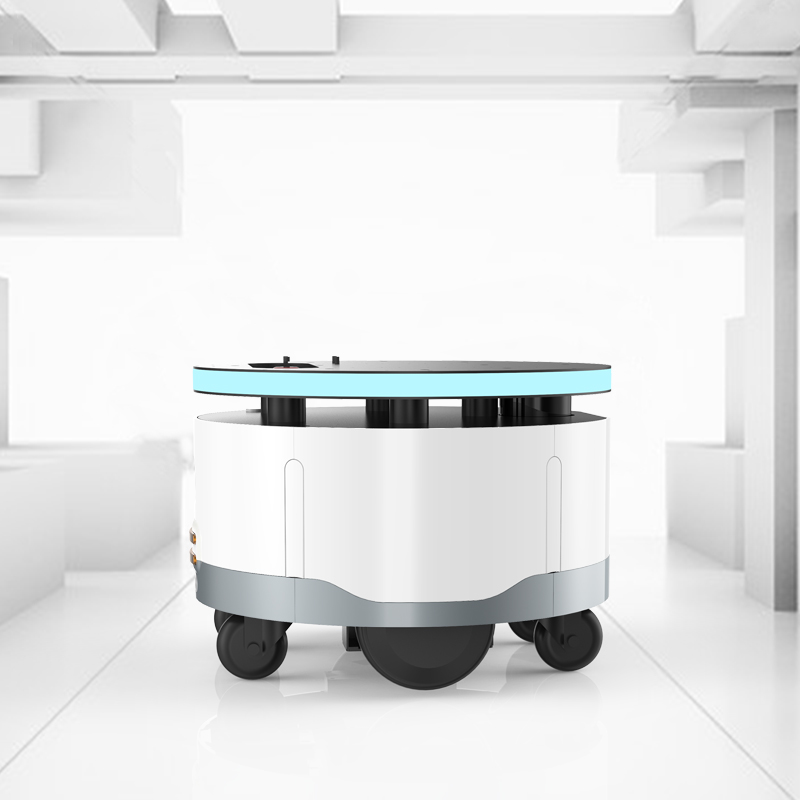 AGV 4wd резиновая роликовая нагрузка на шасси робота до 60 кг, поддержка доставки, открытый SDK автономный зарядный робот-шасси