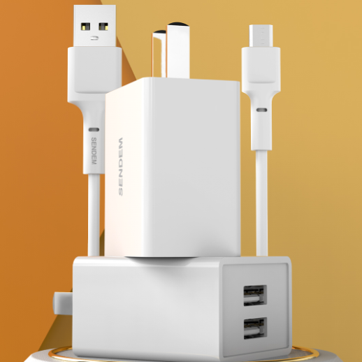Заводская цена OEM поддержка 3.4A USB зарядное устройство с двойным Usb портом зарядное устройство US вилка для iphone Samsung Xiaomi