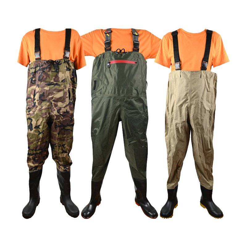 men's water neoprene hunting boots elastic fishing boots bare fishing duck waders