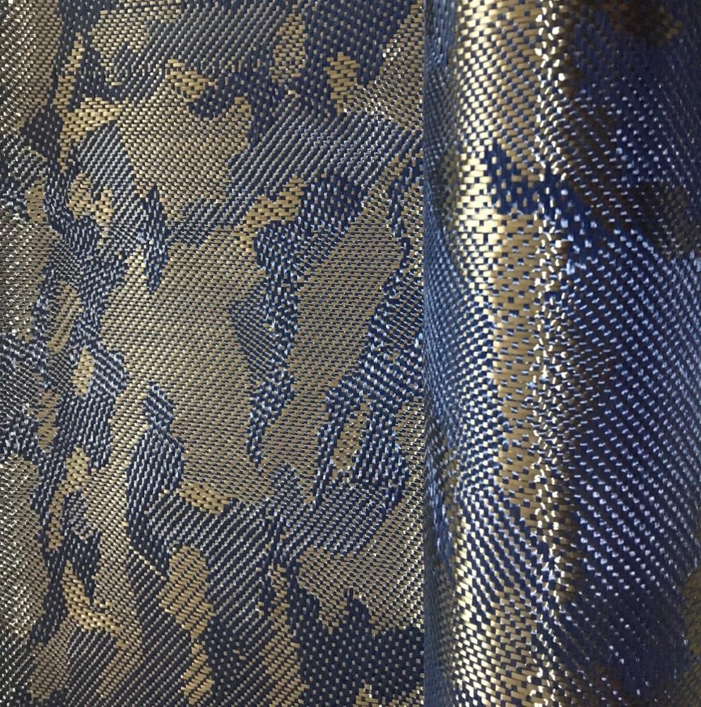 1.5m width camouflage carbon fiber fabric jacquard hybrid fabric