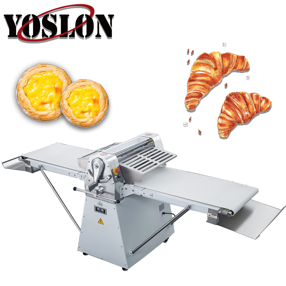 Yoslon YSN-650L высокой производительности, автоматическая мукомольная мельница машина для отрезания пекарня тесто Sheeter Цена ролика/
