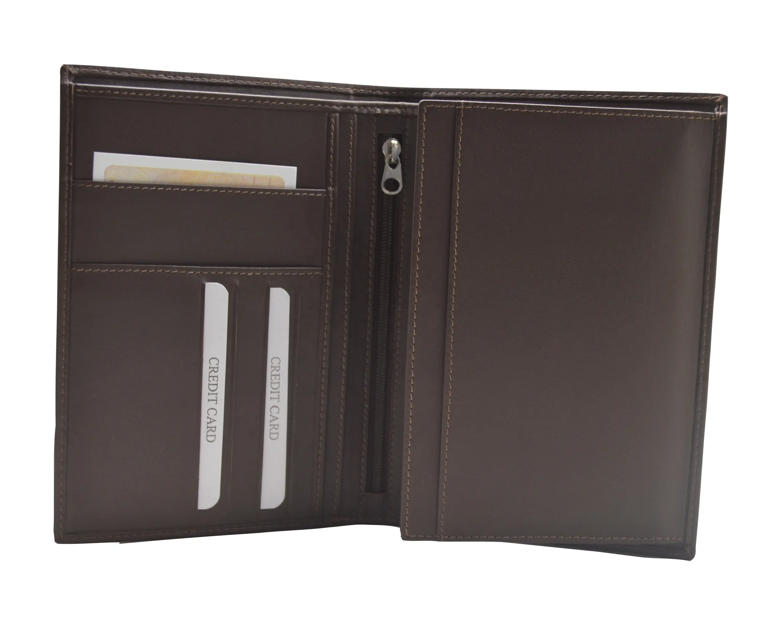 Wholesale Genuine Leather Passport Cover manufacturer Customized Logo Passport Card Holder Case travel Wallets