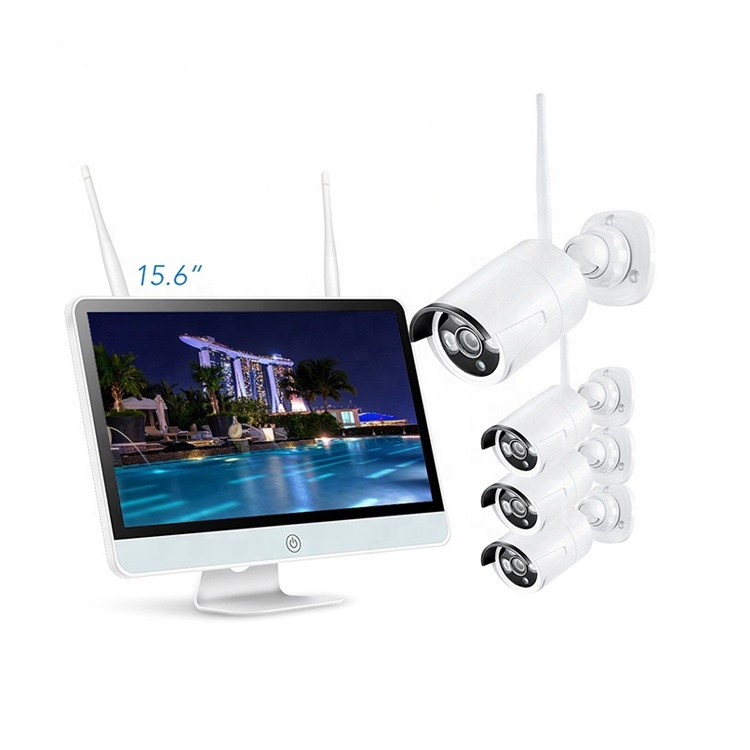 Беспроводной Nvr Kit Hd 1080p, камера наружного наблюдения камера системы
