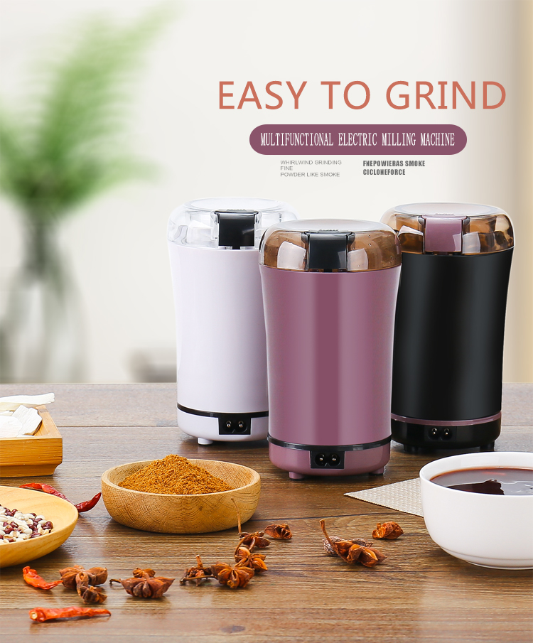 Mini Home DIY Electric Portable Food Coffee Bean Blender Grinder